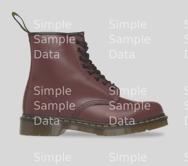 DR MARTENS | 1460Z DMC 8-EYE BOOT | CHERRY SMOOTH